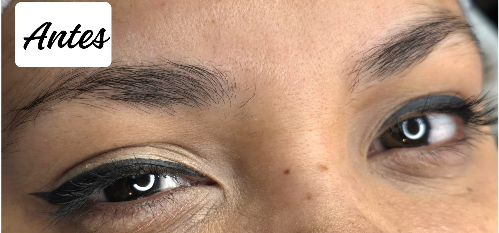 Microblading de Cejas - Antes